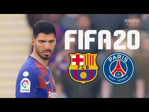FIFA 20 ROAD TO DIVISION 1 PART 77 - BARCELONA VS PSG - FIFA 20 Online Seasons Gameplay