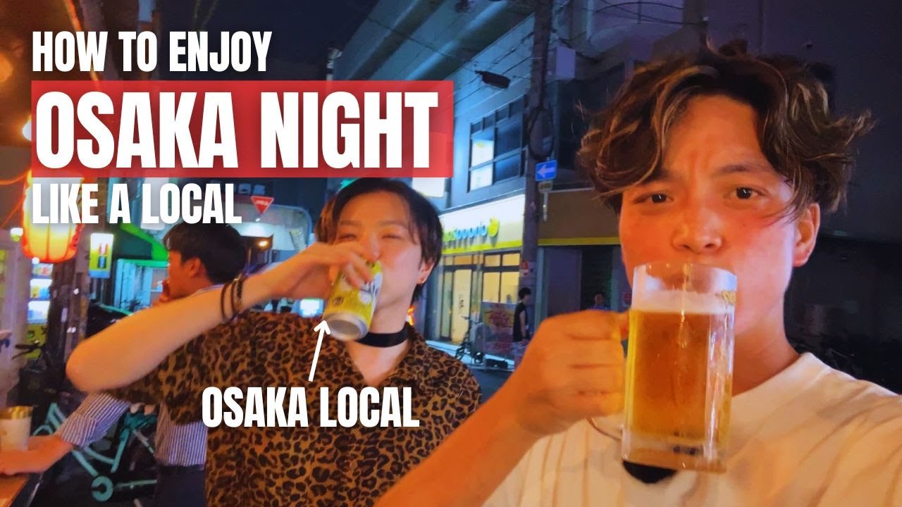 How Locals Enjoy Real Osaka Nights — Eating, Drinking, and Chilling in Hidden Bars