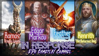 Ramos vs Edgar Markov vs Feather vs Kenrith: EDH Gameplay