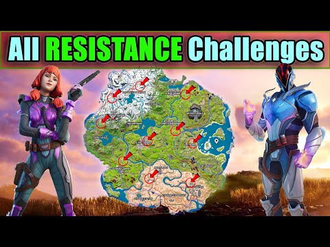 How to Complete All RESISTANCE QUESTS (Week 1) // Fortnite Season 2 Chapter 3