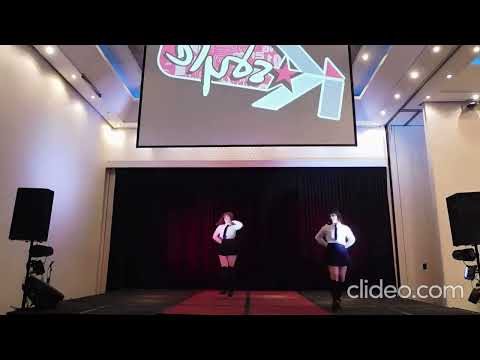 blue flame - le sserafim dance cover duo ! mirror ver.