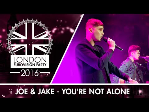Joe & Jake - You're Not Alone (UK) | LIVE | London Eurovision Party 2016