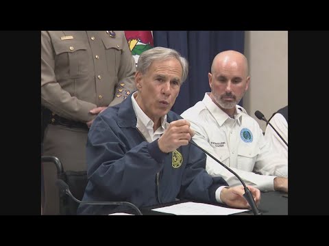 Governor Abbott and State leaders hold press conference on upcoming winter storm