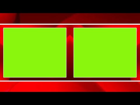 Lower Third Animated Green Screen || Dual Screen || Chroma Key || Double Screen || Interview Screen