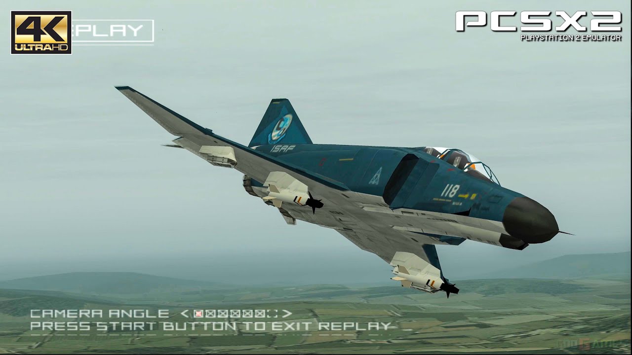 Ace Combat 04: Shattered Skies - PS2 Gameplay UHD 4k 2160p (PCSX2)
