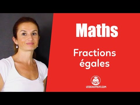 Fractions égales