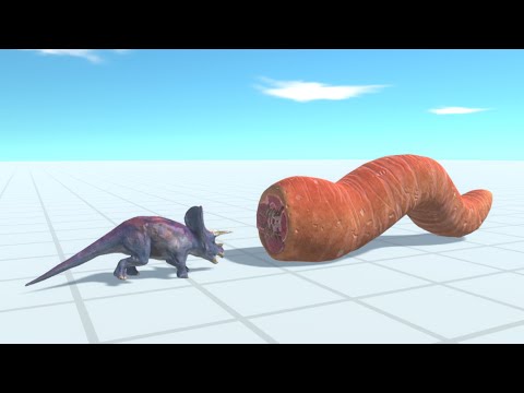 TINY TRICERATOPS vs EVERY UNIT - Animal Revolt Battle Simulator