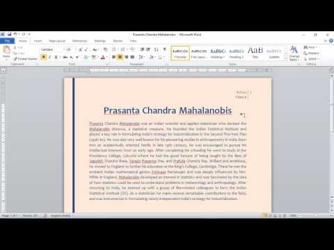 Word Microsoft 2010- Print and Print Preview