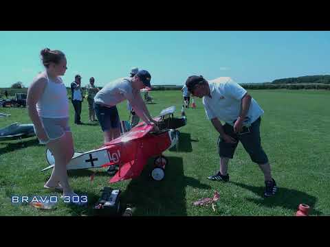 Balsa USA SE5 & Hangar 9 D7 Fokker - Buckminster Warbirds 2021