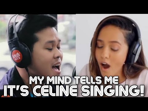MY MIND TELLS ME IT'S CELINE DION SINGING | Reaction to Marcelito Pomoy sings Power of Love
