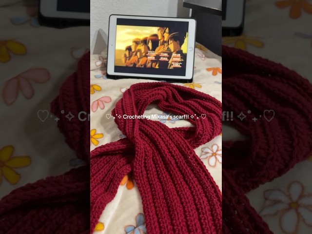 Vídeo relacionado con Jilijia Bufanda Anime Mikasa Ackermann Bufanda Roja Unisex Invierno Cálida Suave Pañuelo Cospaly Accesorios, rojo, 160 x 70 cm
