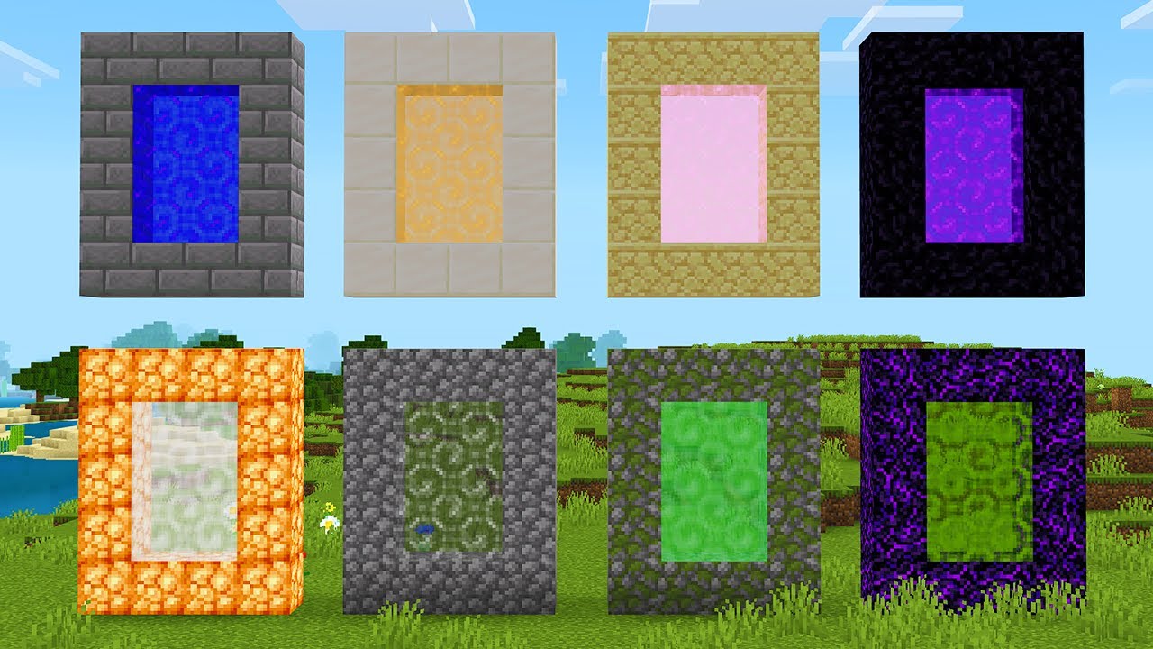 How To Make New Portals in Minecraft! (Multidimension Addon)