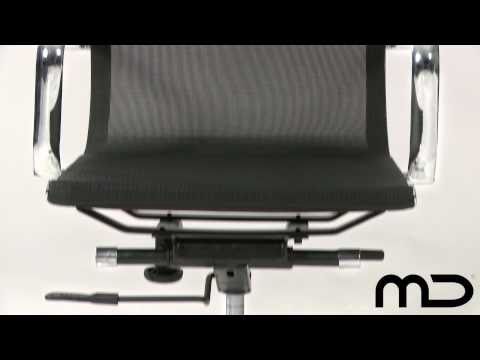 Designer mesh executive office chair