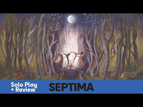 Septima - Board Game Solo Playthrough & Review