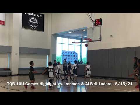 Team Quachro 10u Games Highlight vs. Ironmen & ALR @ Ladera - 8/15/21