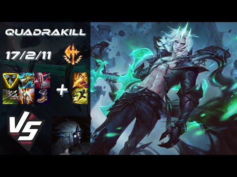 JUNGLE Viego vs Kindred [QUADRAKILL] - EU Grandmaster Patch 25.21