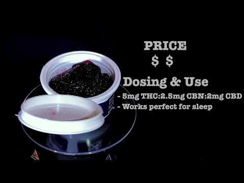 Cannabis infused edibles review 101 - Wyld Elderberry distillate gummies