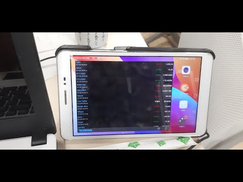 Teletrader Watchlist Desktop Widget Huawei Tablet