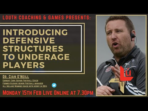 Louth Coaching and Games Cian O'Neill Webinar