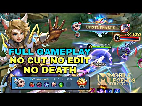 HARITH FULL GAMEPLAY NO CUT NO EDIT - MOBILE LEGENDS BANG BANG