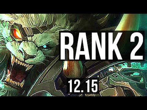 RENGAR vs GRAVES (JNG) | Rank 2, Rank 1 Rengar, 75% winrate, 14/4/8 | TR Challenger | 12.15