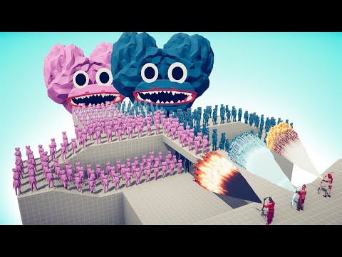 100x POPPY PLAYTIME + GIANTS vs 3x EVERY GOD - TABS | Totally Accurate Battle Simulator