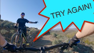 Sidewinder, Ridgeback, and Ocotillo loop in 4K