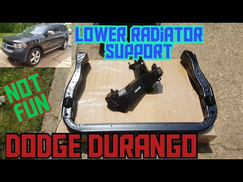 Dodge Durango 2011-2022 lower radiator support/headlight support replacement