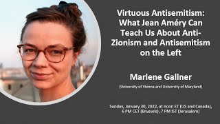 Virtuous Antisemitism: What Jean Améry Can Teach Us About Anti-Zionism and Antisemitism on the Left