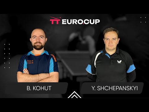 19:40 Bohdan Kohut - Yurii Shchepanskyi 06.08.2025 TT Euro.Cup Ukraine Elite. TABLE 3