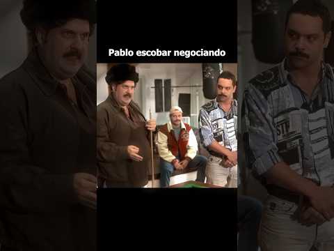 PABLO ESCOBAR NEGOCIANDO #pabloescobar