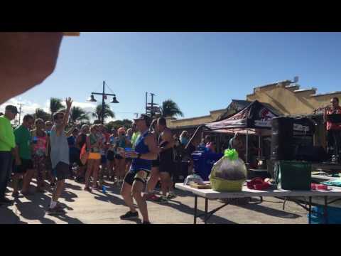 Howard Livingston & the Mile Marker 24 Band- Key West Half Marathon (Jan 15, 2017)