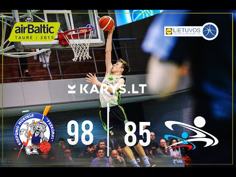MKL „airBaltic“ taurės finalas: Kauno KM „Perkūnas-Vytrita“ — Panevėžio R.Sargūno SG/KKSC