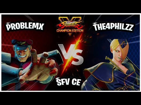 Street Fighter V CE🔥Problem X (M.Bison) vs The4philzz (Falke)🔥Fighting Games Replays🔥