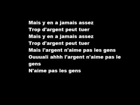 L'argent n'aime pas les gens