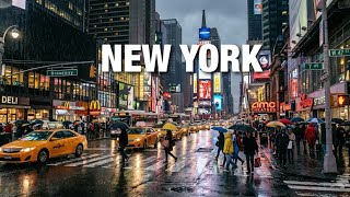 New York City LIVE Rainy Manhattan on Tuesday (March 3, 2026)
