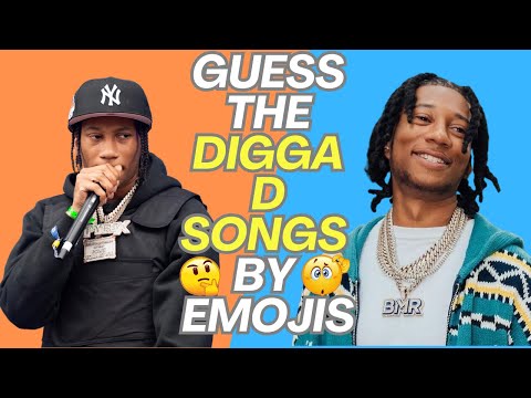🎧 GUESS THE DIGGA D SONG BY EMOJIS! 🎧 | Ultimate UK Drill Quiz Challenge