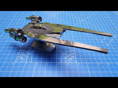 Build the Metal Earth Star Wars U-Wing Fighter