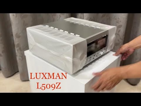 Unbox Luxman L509Z Flagship Integrated Amplifier Unwrapping