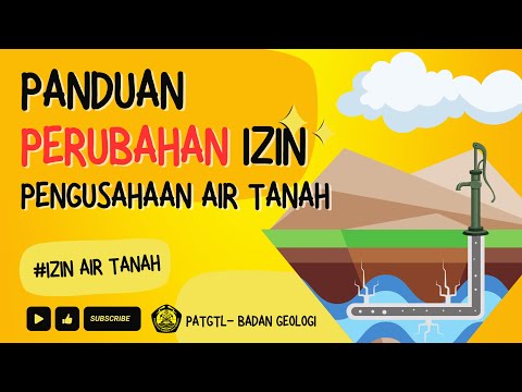 Panduan Perubahan Pengusahaan Air Tanah