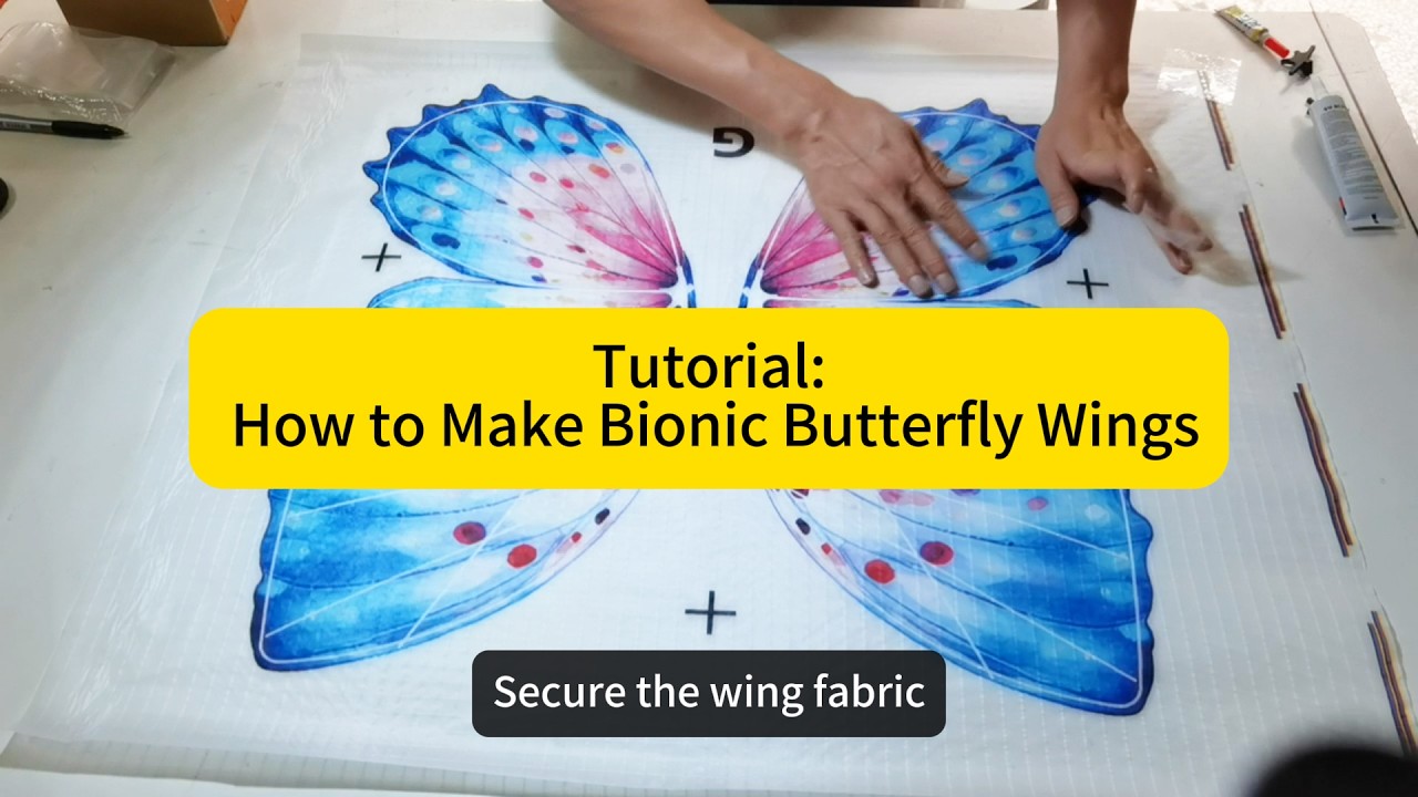 Tutorial : How to Make Bionic Butterfly Wings