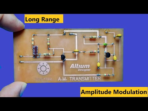 Aufbau einer supereinfachen AM-Radiosenderschaltung – ganz einfach!