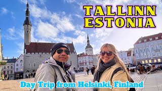 Tallinn Estonia in One Day! Guided Tour + Tallink Megastar ferry ride from Helsinki Finland | March