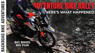 I Entered My First Adventure Bike Rally | It Was UNREAL