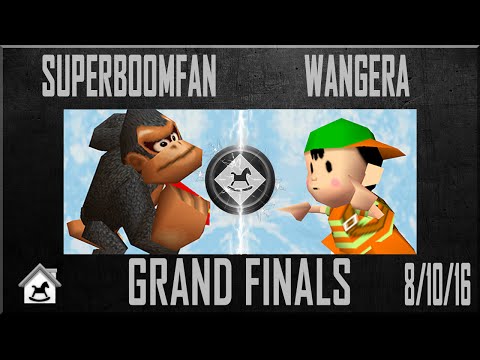 Darkhouse 12 Grand Finals - SuPeRbOoMfAn (Donkey Kong) Vs. Wangera (Ness) Super Smash Bros - SSB64