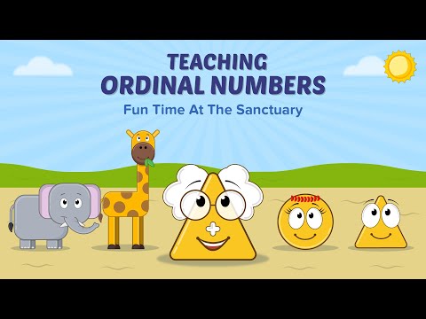 Math Story: Ordinal Numbers | Science : Introduction To Wild Animals | Fun Time At The Sanctuary
