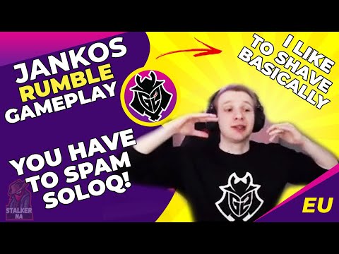 G2 Jankos Talks - You Have To Spam SoloQ Until You Start Winning | Rumble Jungle Gameplay