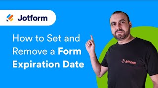 How to Set and Remove a Form Expiration Date