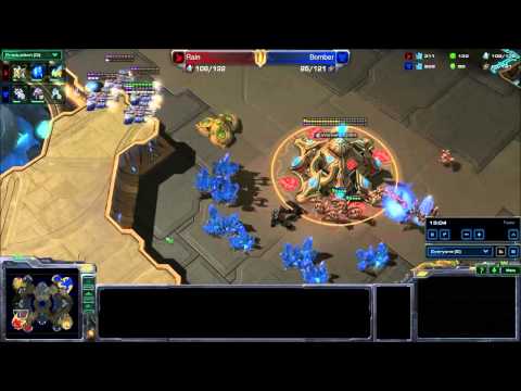 Starcraft 2 Rain VS Bomber Star Station PvT Bo7 G4 Korea Season 2