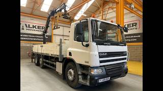 Dropside camion DAF CF75 6X2 26 TONNE DRAWBAR SPEC BRICK/GRAB &ndash; 2008 &ndash; FJ08 OEV | Imagine 4 - Autoline